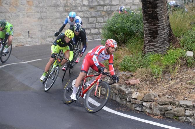Luca Paolini was crucial for Katusha in the last part of the race