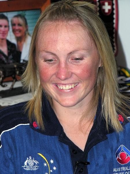 Katie Brown smiles