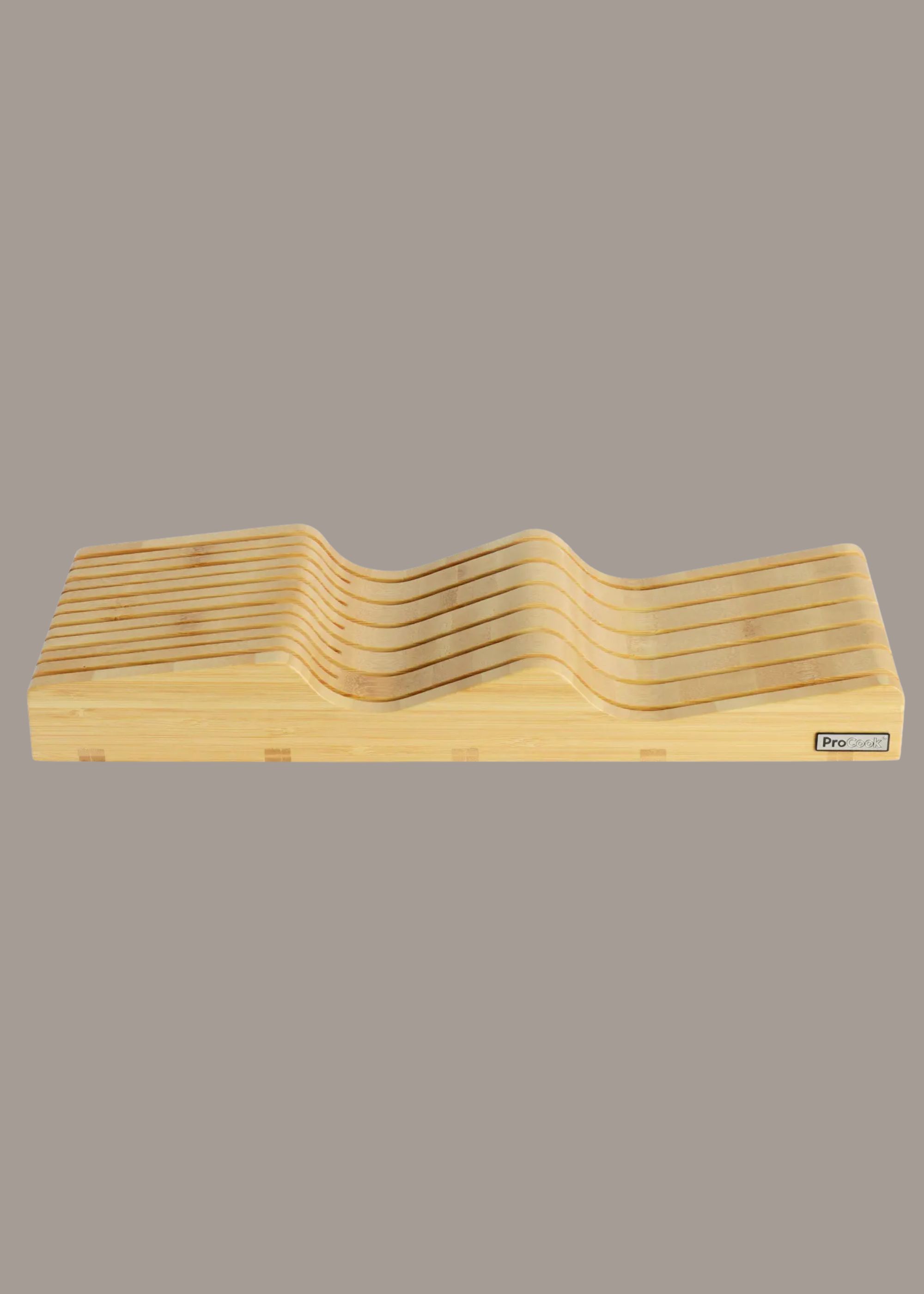 ProCook , Bamboo in Drawer Knife Block 11 Slot