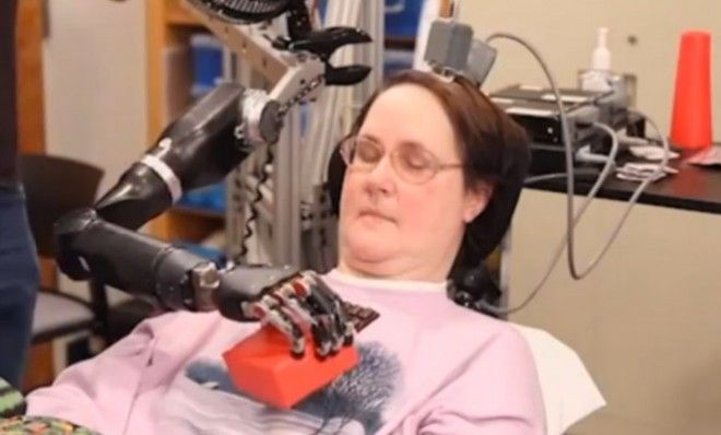 WATCH: The Paralyzed Woman Who Moved A Robotic Arm With Her Mind | The Week