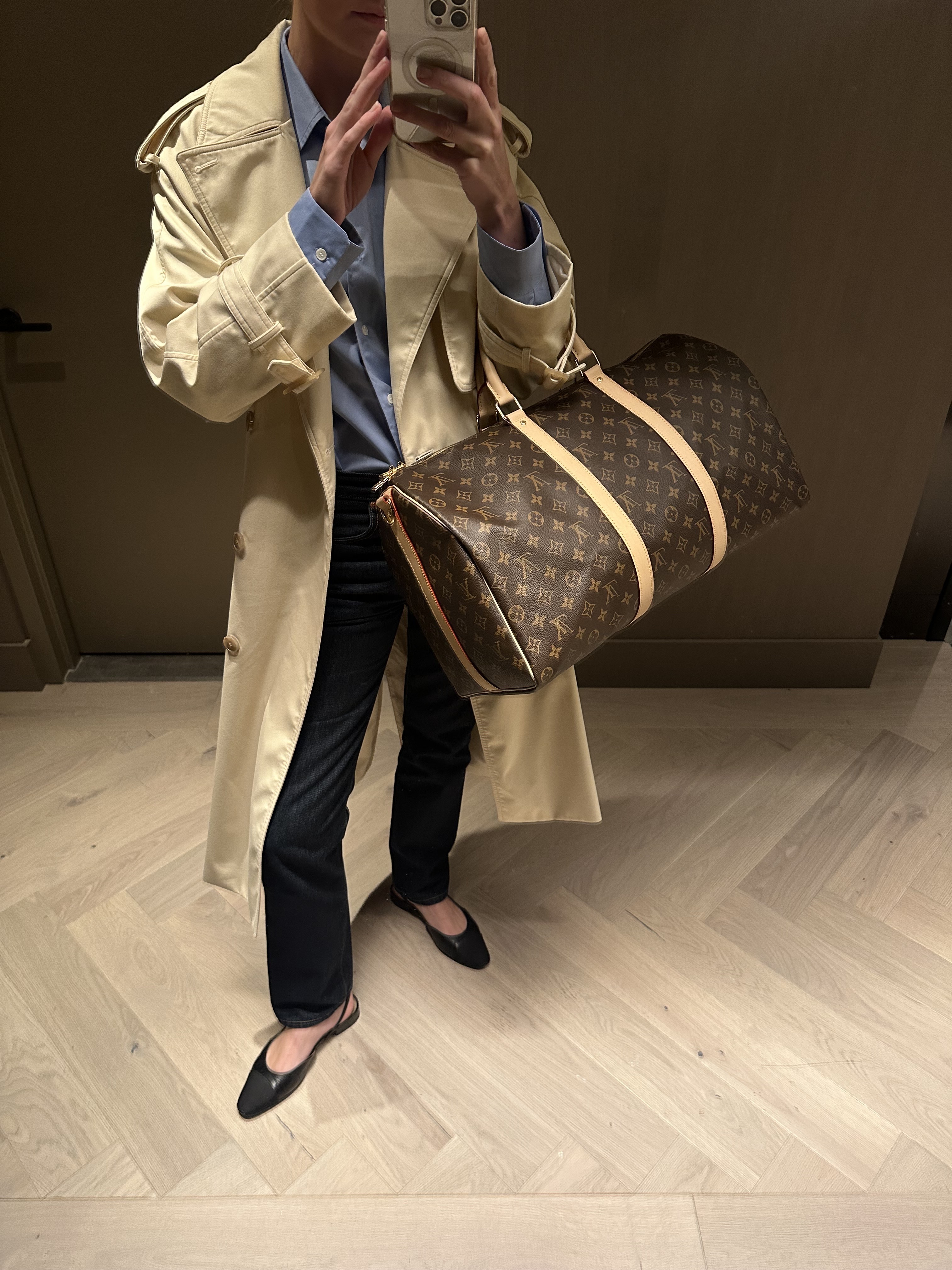 Louis Vuitton duffle bag