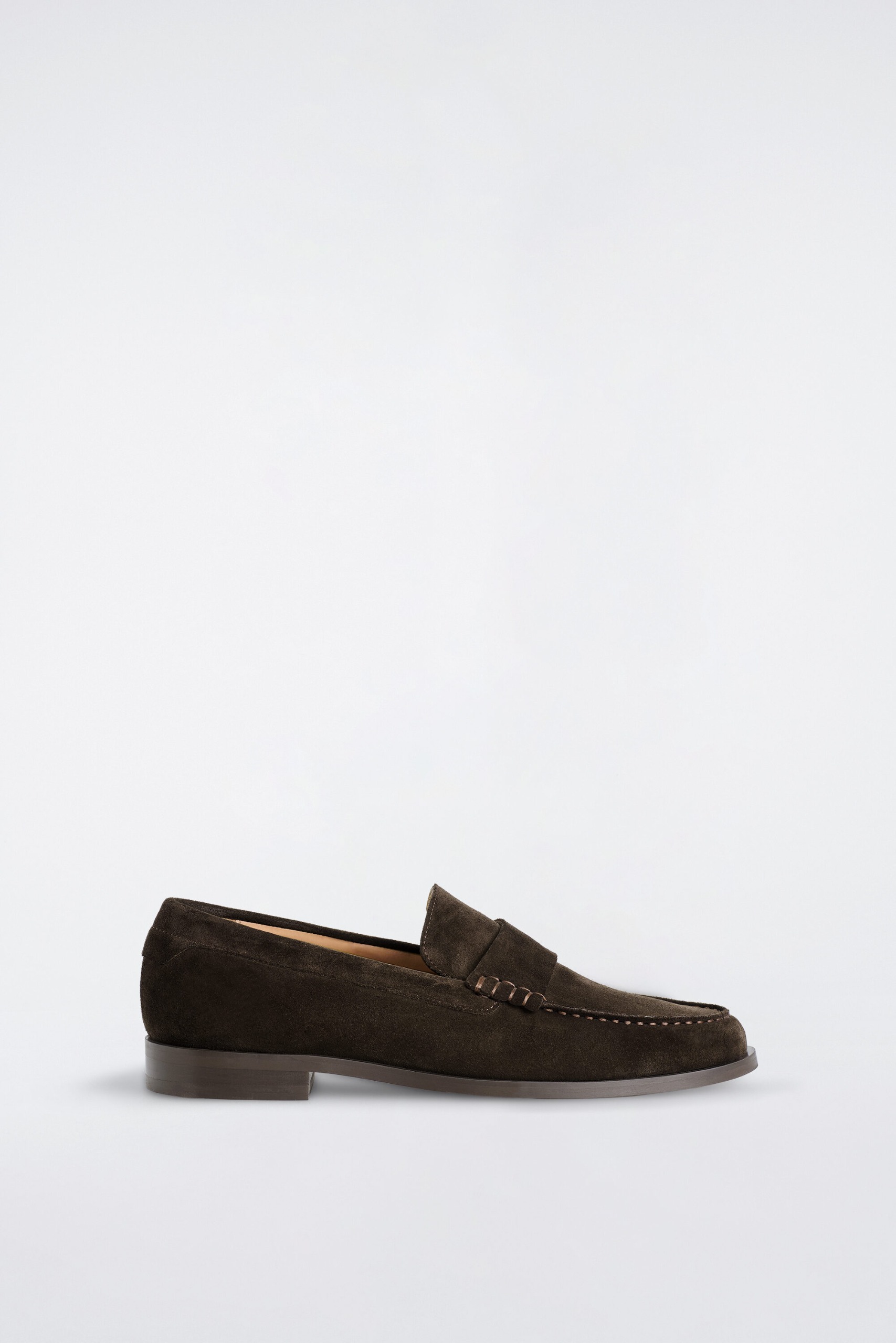 Suede Penny Loafers
