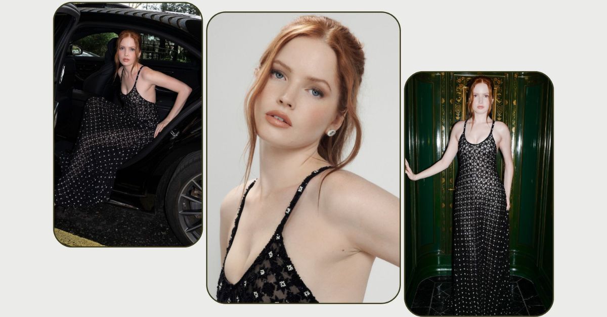 Ellie Bamber’s Armani Beauty Look Won the BAFTAs Red Carpet
