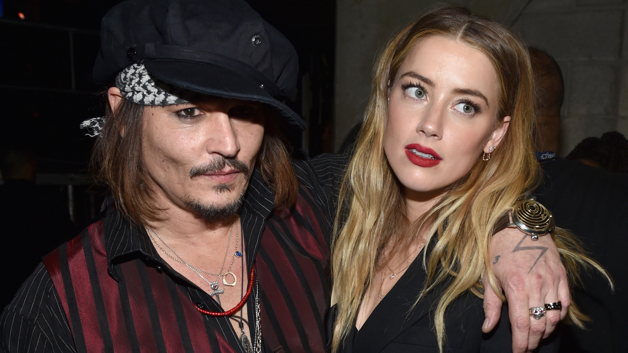 Johnny Depp and Amber Heard