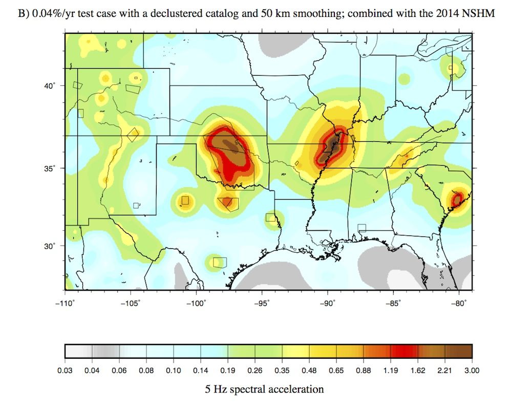 Shaking Risk Map