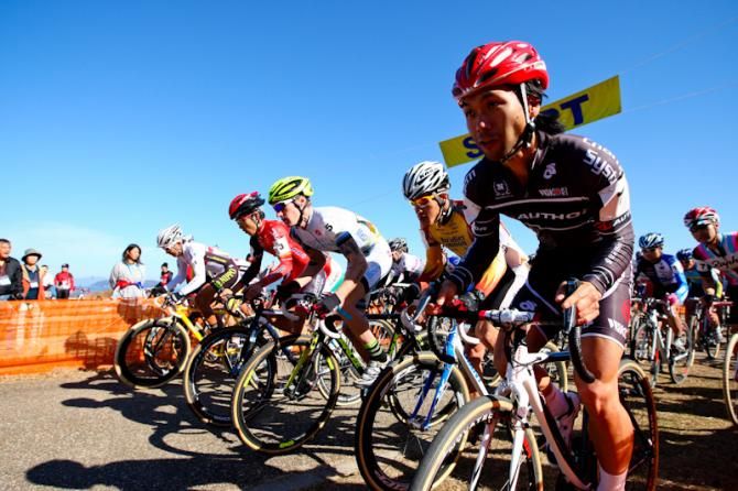 The men's start
