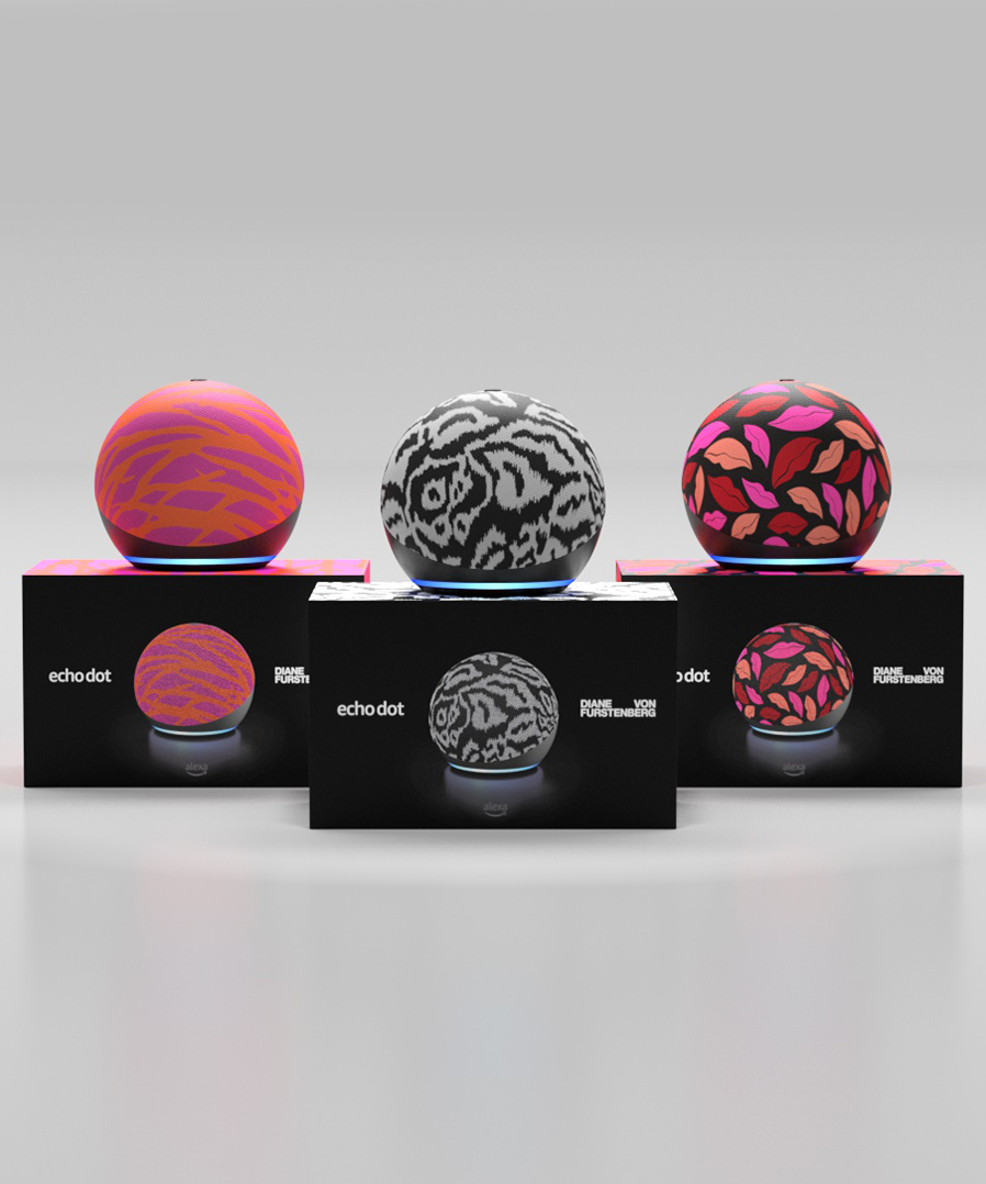Echo Dot x Diane von Furstenberg collection