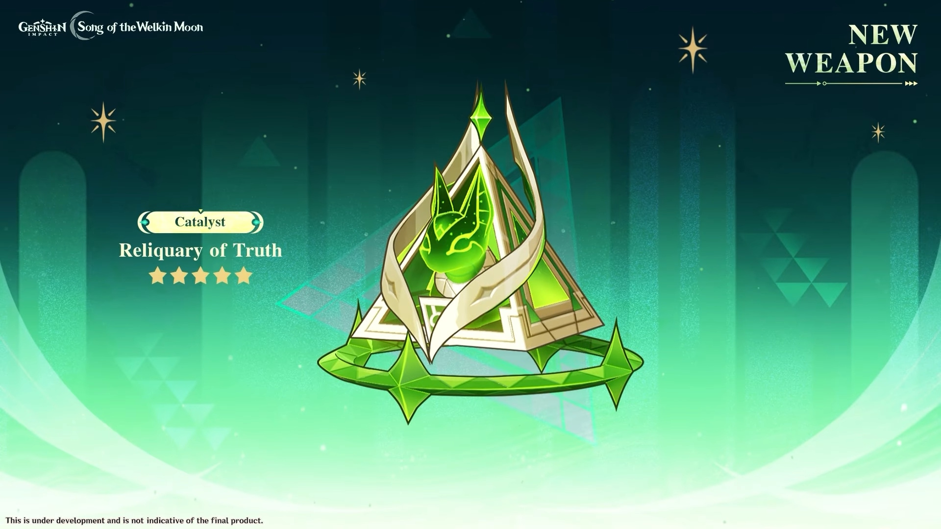 Genshin Impact banners - Nefer's signature weapon