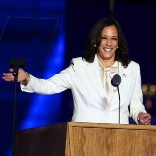 Kamala Harris white suit