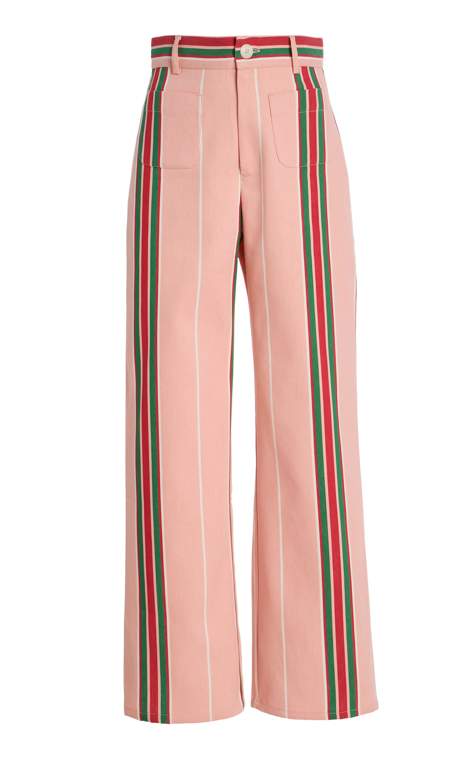 Exclusive Riviera Pippi Striped Cotton Pants
