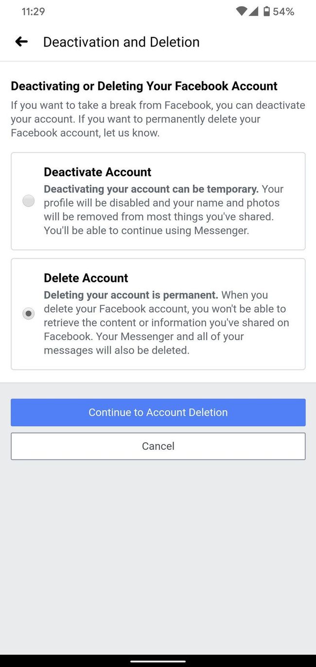 How to delete your Facebook account | Android Central