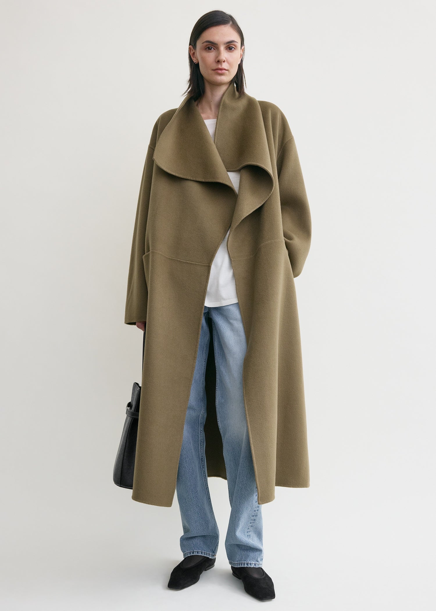 Signature Doubl&amp;eacute; Coat Hazel