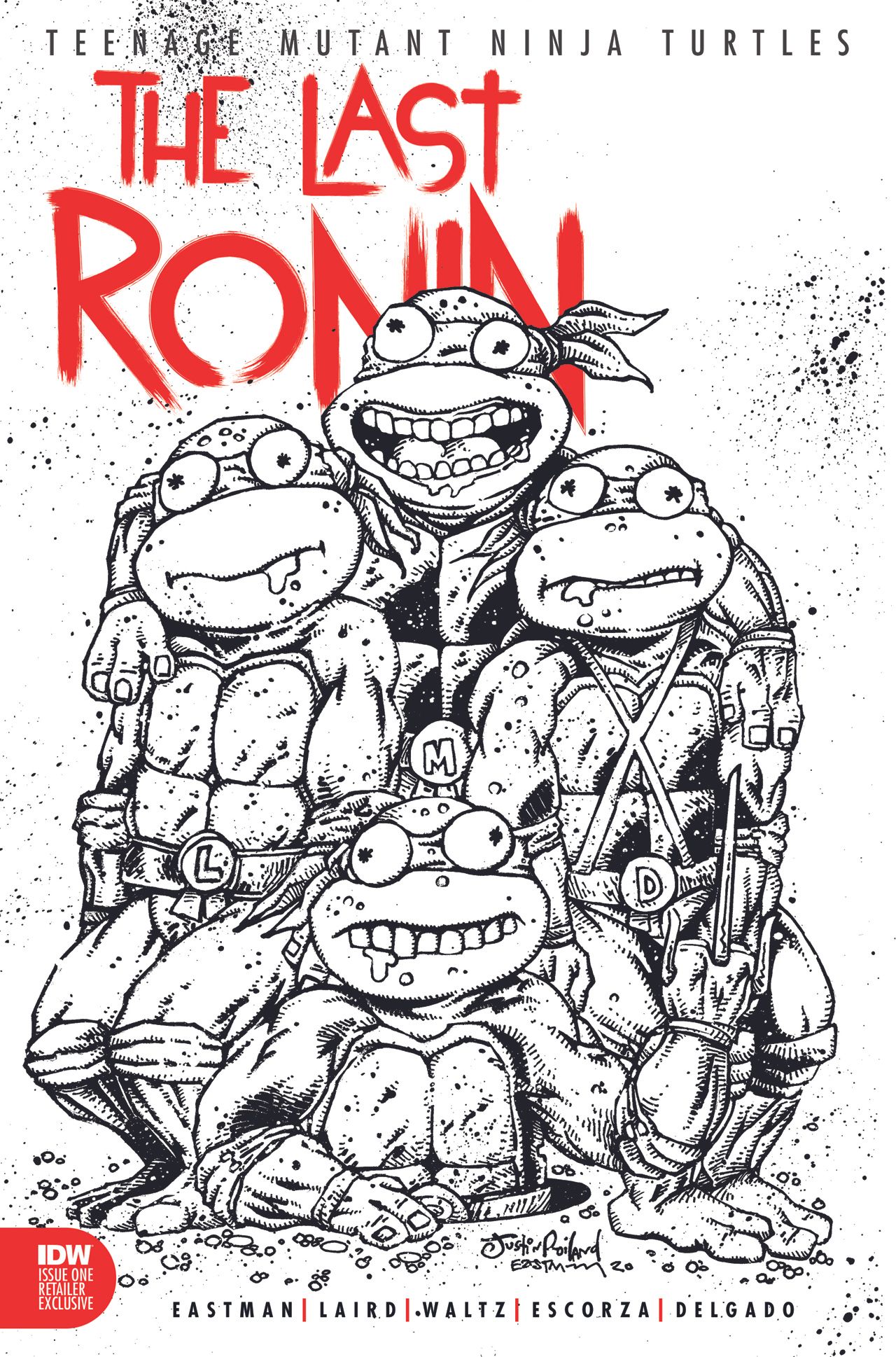 TMNT: The Last Ronin #1 cover