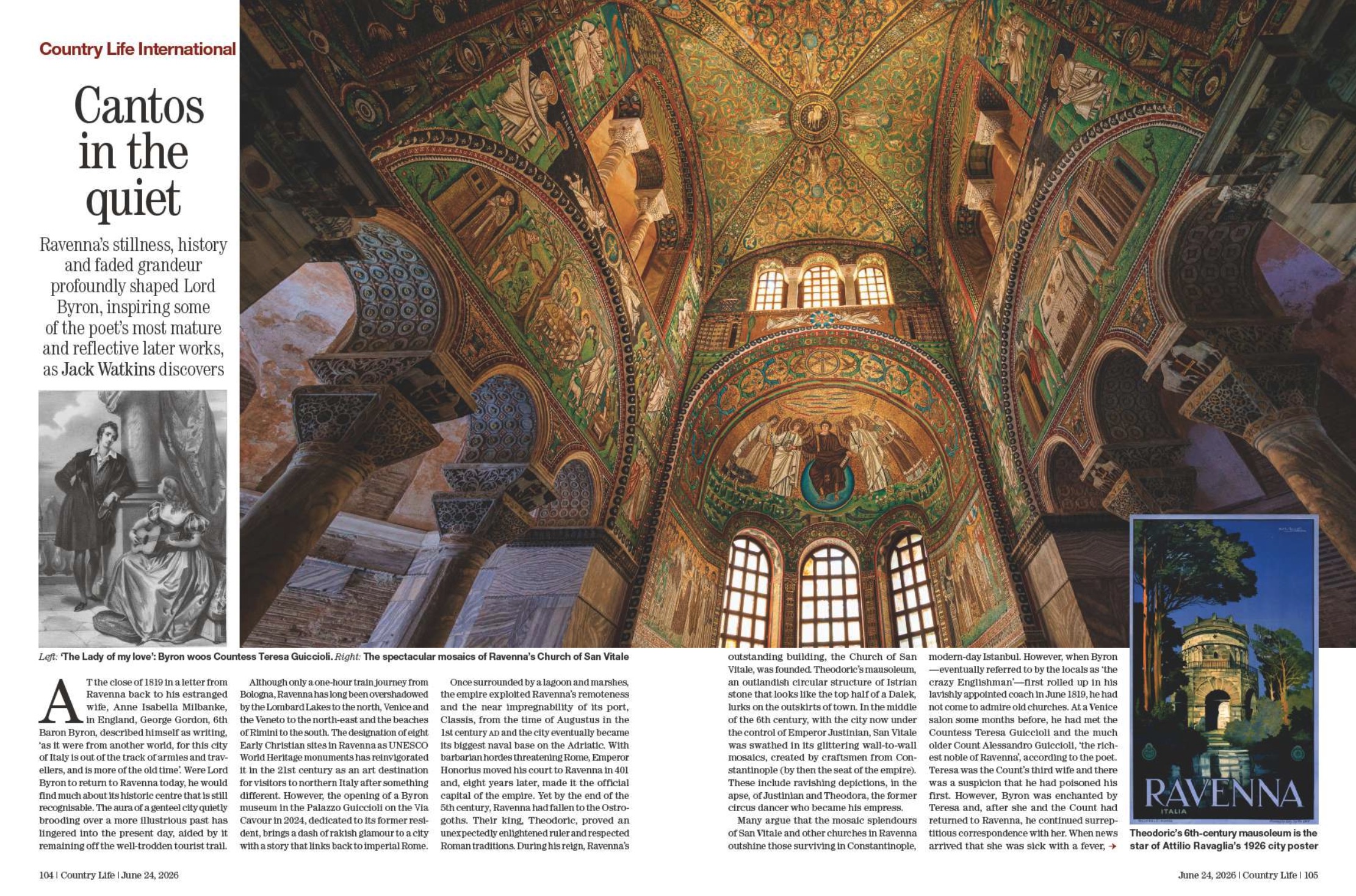 Spreads from Country Life June 24, 2026