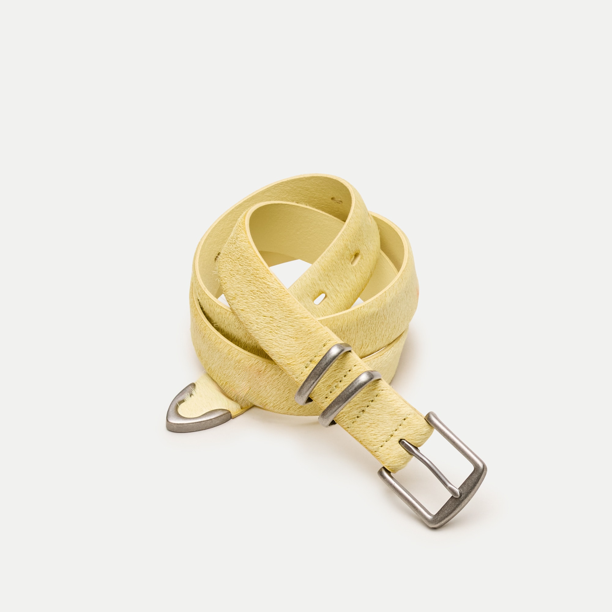 Eckhaus Latta X J.crew Calf Hair Belt
