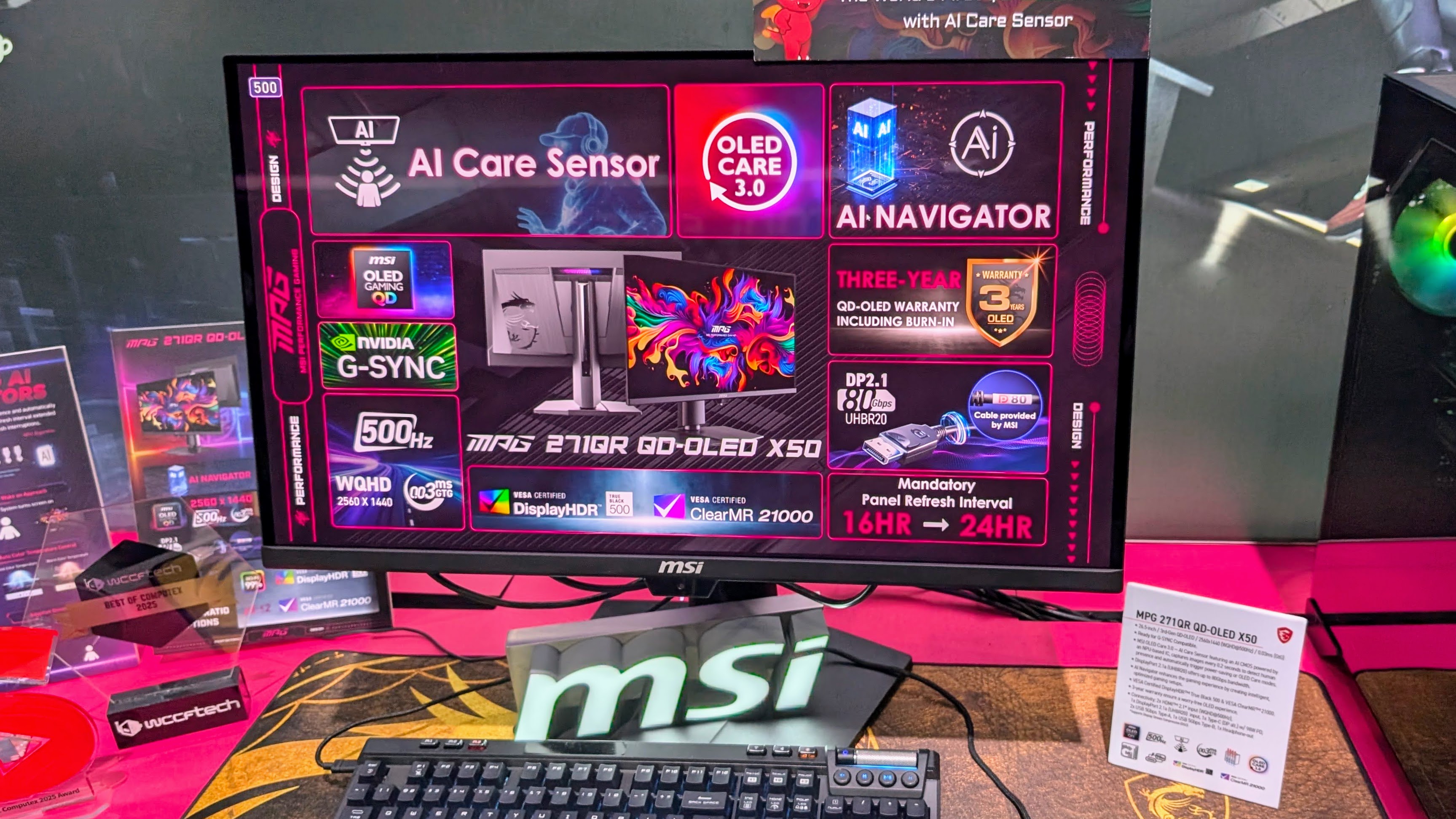 MSI booth Computex 2025