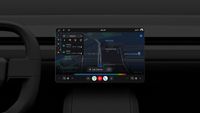 Gemini on a car dashboard