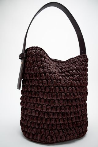 Macramé Bucket Bag