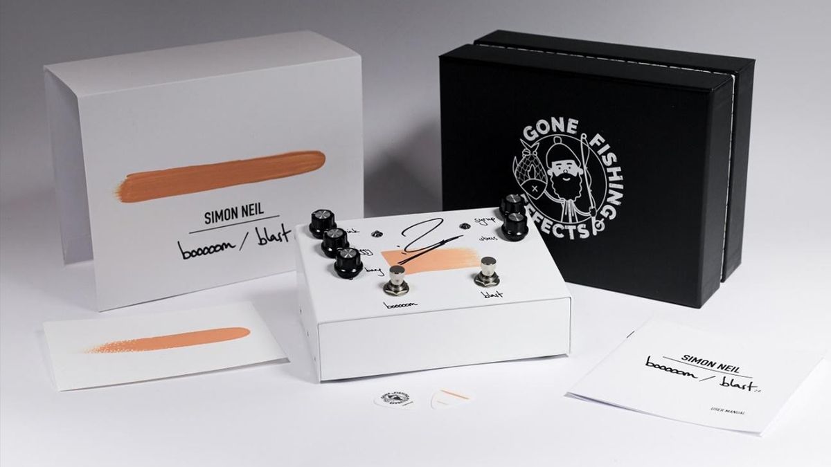 Gone Fishing Effects Booooom/Blast Simon Neil signature pedal