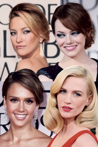 The Golden Globe Awards Best Hair And Beauty Moments