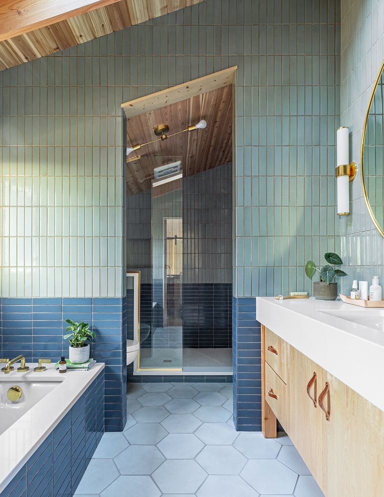 Blue and gray bathroom ideas 11 calming schemes to inspire Homes and