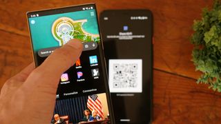 How to scan a QR code on Android - Using Microsoft Edge
