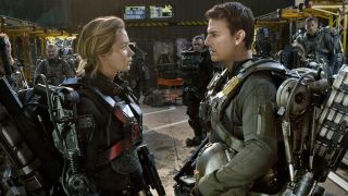 Emily Blunt and Tom Cruise in Edge of Tomorrow
