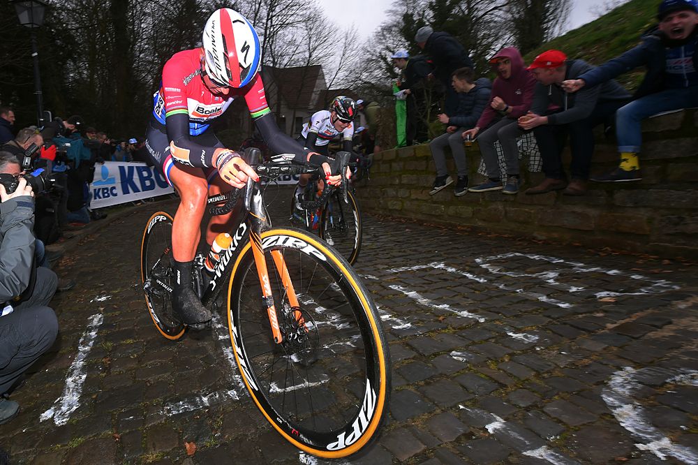 Chantal Blaak (Boels Dolmans) at Omloop Het Nieuwsblad