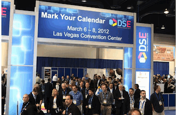 BrightSign Creates Video Arch for DSE 2012