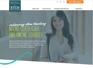 National Institute for STEM Education (NISE) Micro Certificates homepage