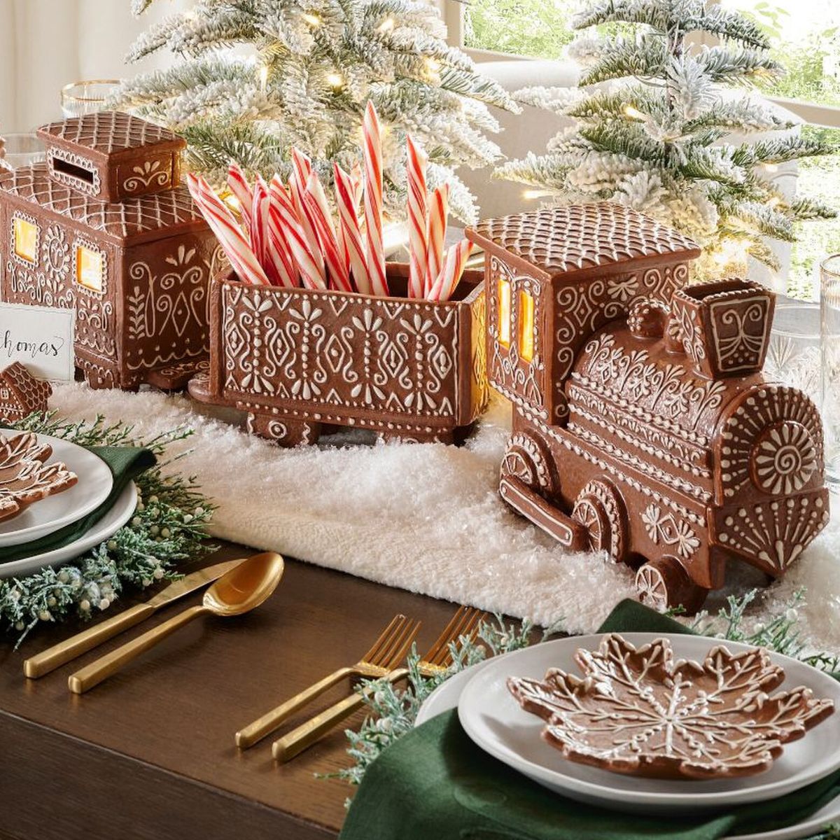 Christmas gingerbread ornament