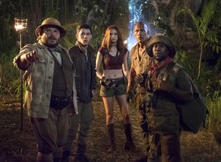 A still from the movie Jumanji: Welcome to the Jungle