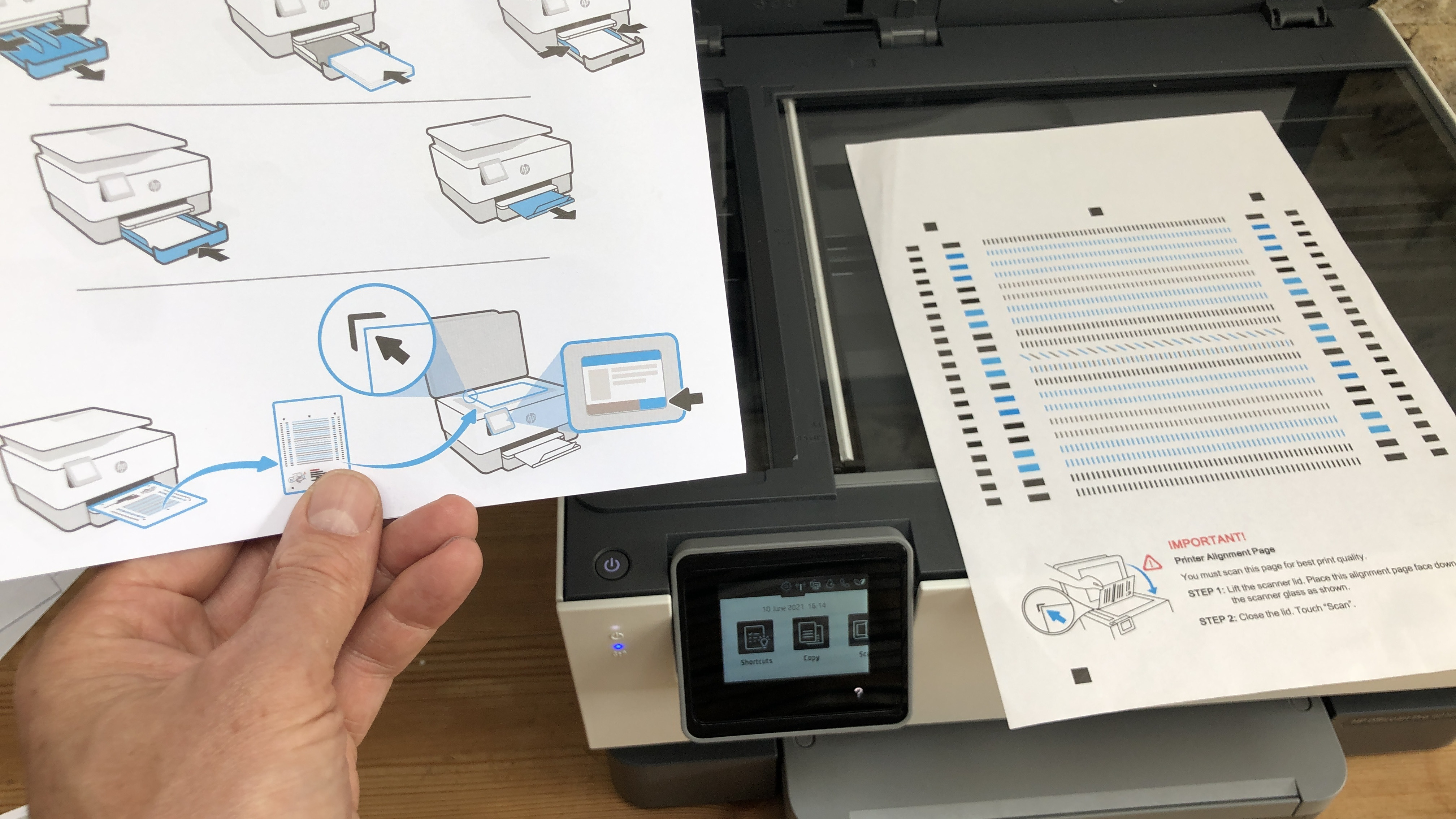 HP OfficeJet Pro 9015e/9010e: Setup