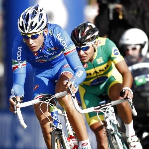 Gianluca Leonardi (Italy) and Carlos Alexandre Manarelli (Brazil) on the attack.