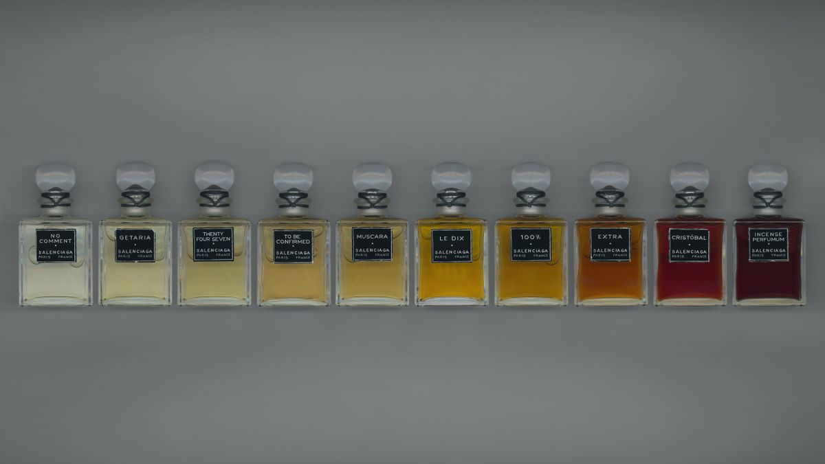 Balenciaga Just Dropped 10 Wildly Expensive-Smelling Perfumes—Including One "Forgotten" Bottle From 1947