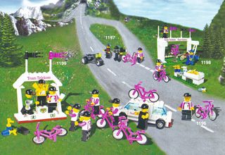 Lego Team Telekom units