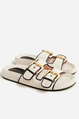 J.Crew, Marlow Sandals in Canvas