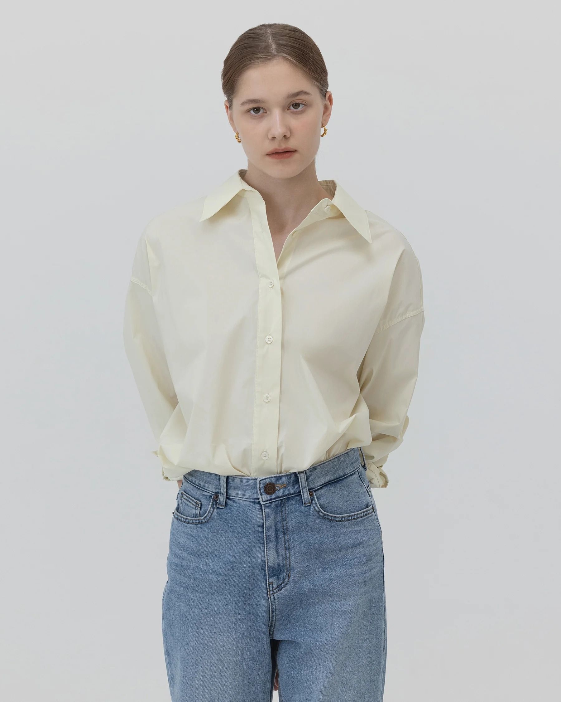 Boxy Cotton Shirt Ver.2