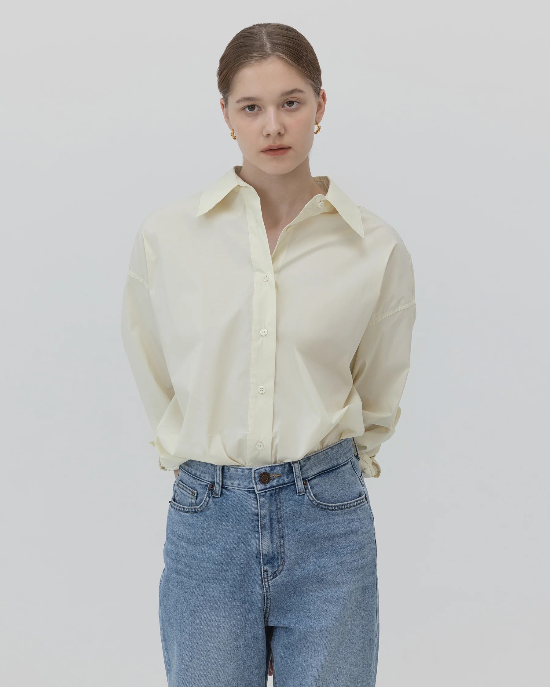 Boxy Cotton Shirt Ver.2