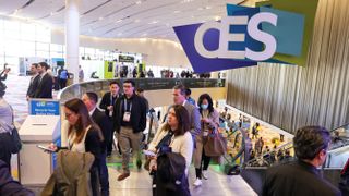 ces 2024 show floor from getty images