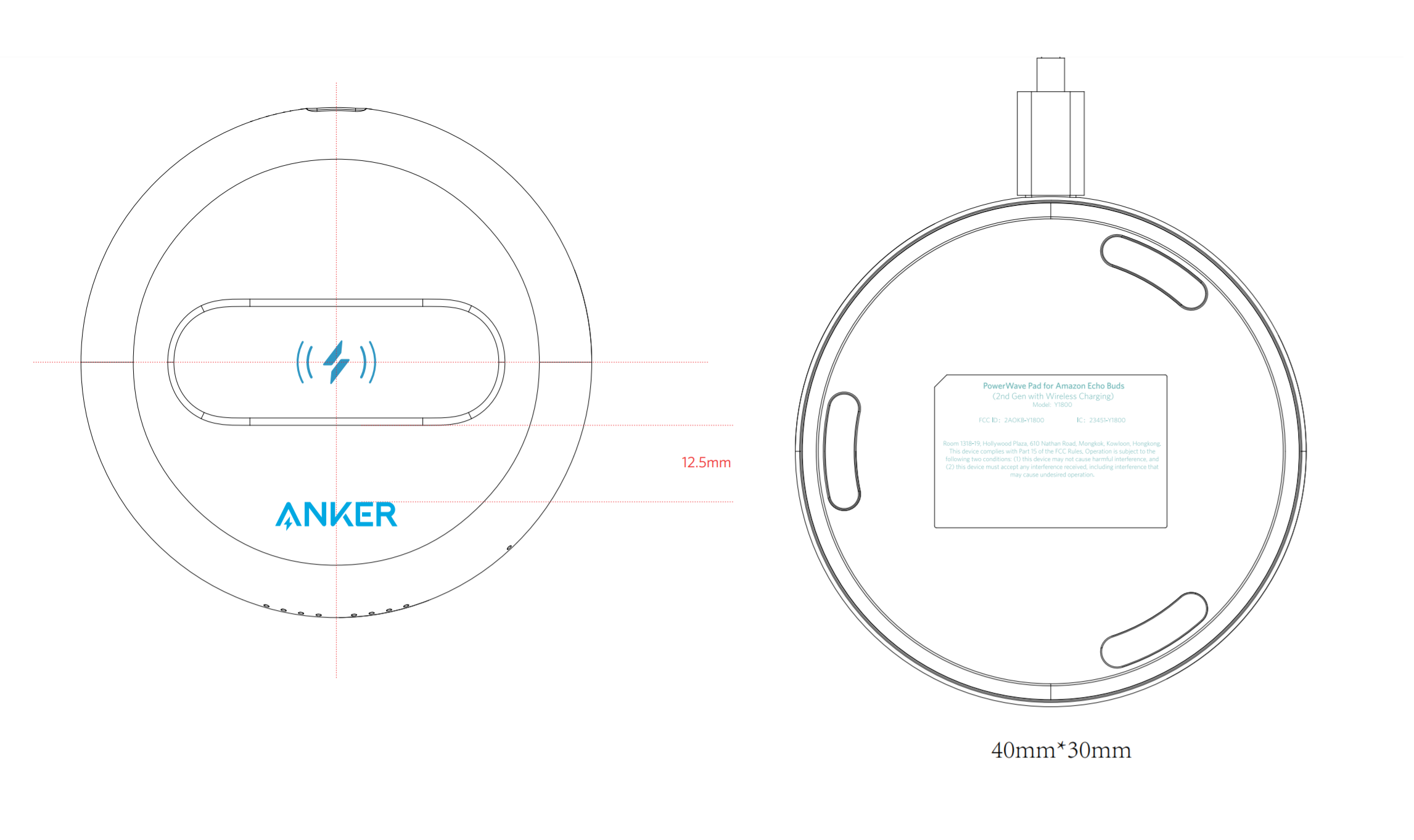 anker echo buds 2 wireless charging pad