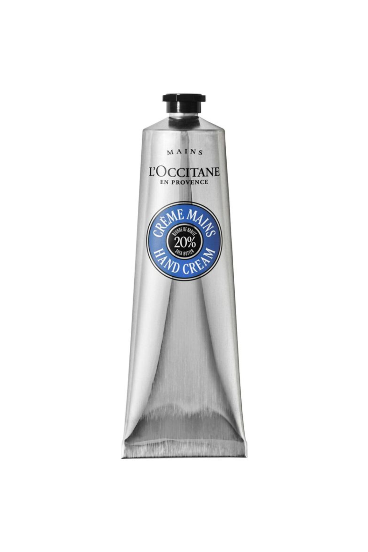 A tube of L'Occitane hand cream.