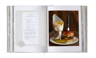 Soho House's signature burger and chips