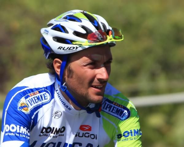 Ivan Basso trains in Tenerife.