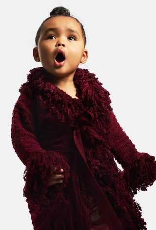 Hanifa + Baby Miya Knit Cardigan Dress