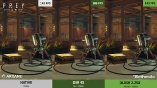 Nvidia DLDSR anhand von Prey demonstriert