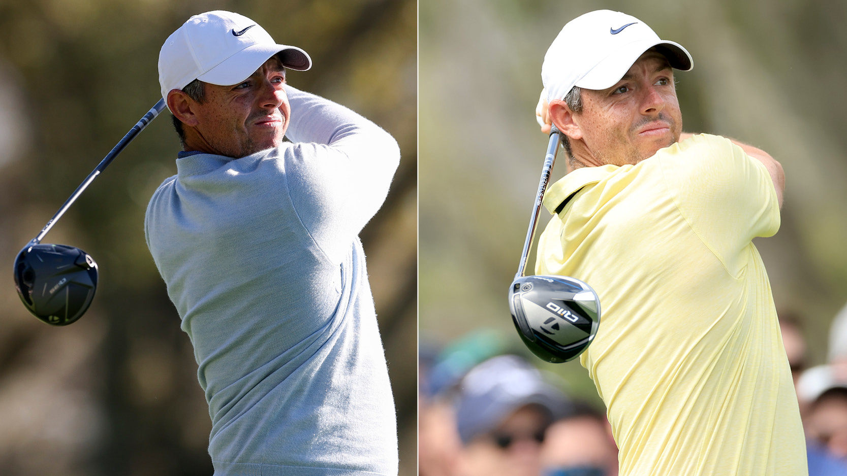 A before and after of Rory McIlroy&#039;s driver at the Arnold Palmer Invitational