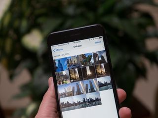 iCloud Photo Library on iPhone