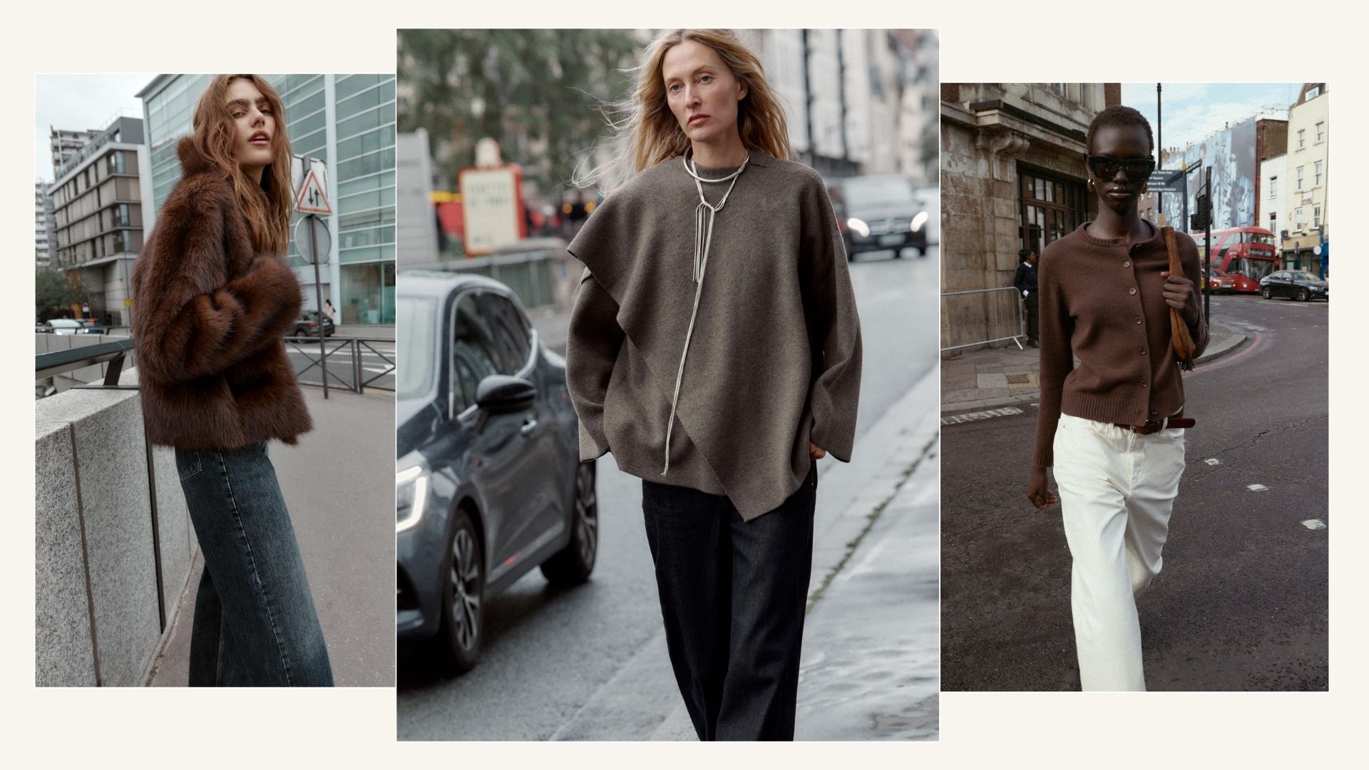 Zara Expensive-Looking Winter Buys model collage