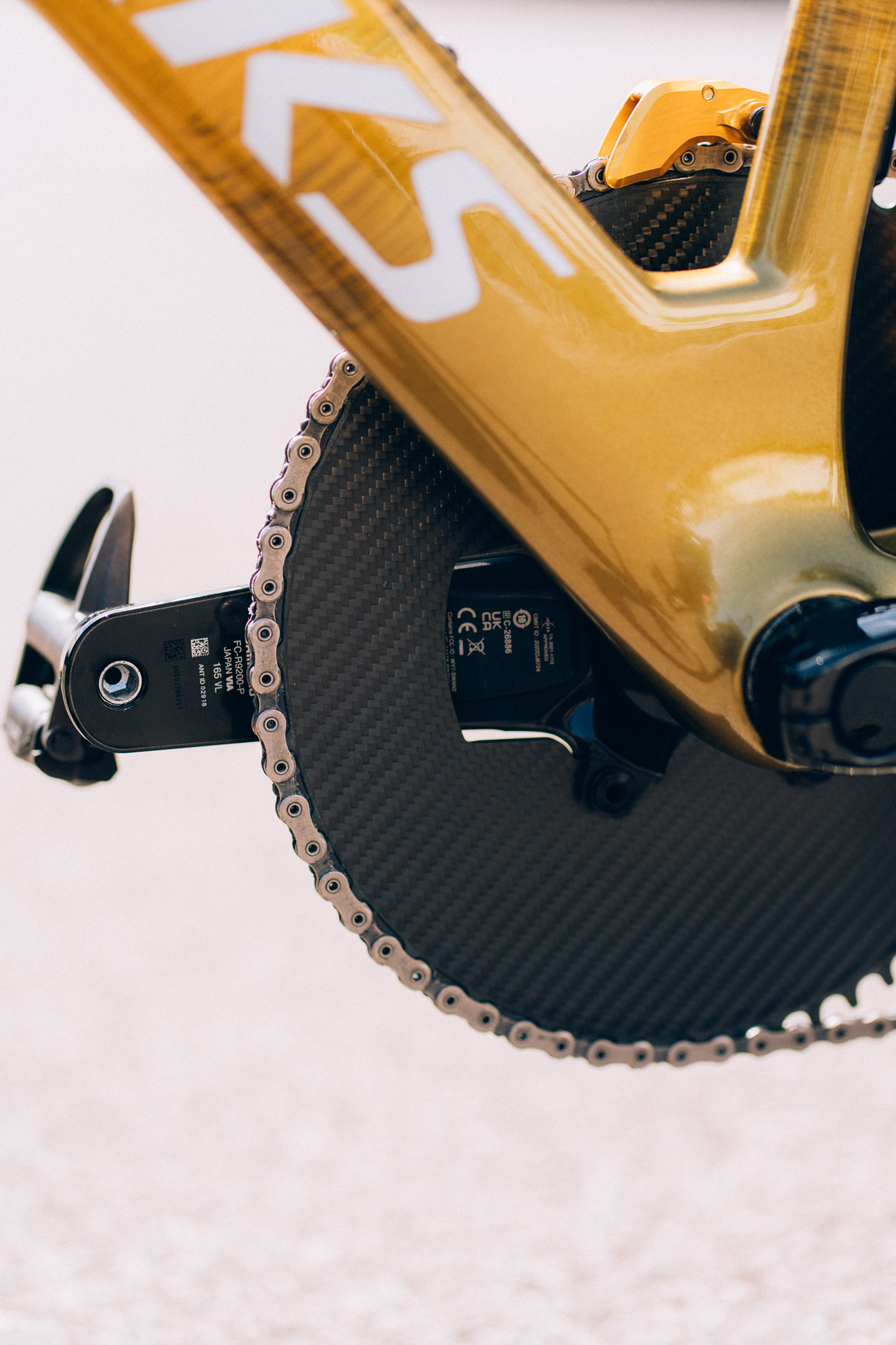 Remco Evenepoel's time trial bike